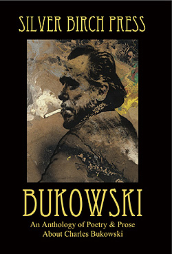 Book cover featuring a painting of Charles Bukowski