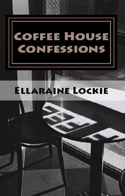 Book cover featuring a photograph of a table and chair in a coffee shop.
