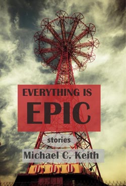 Book cover featuring Coney Island's parachute jump structure