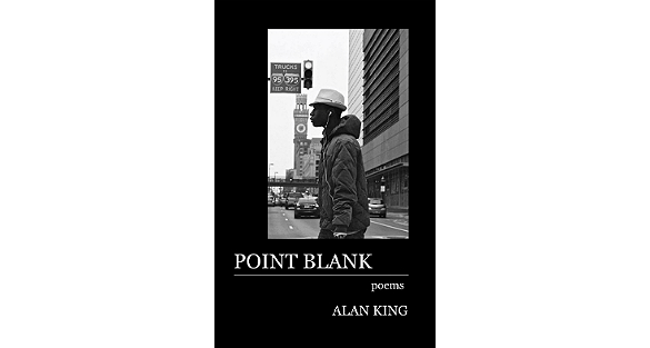Book cover featuring an African-American man walking in the street