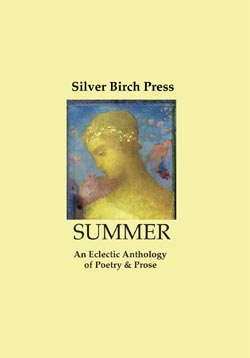 SUMMER: An Eclectic Anthology Book cover featuring an illustration of a goddess