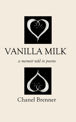 Vanilla Milk Book cover featuring a heart drawn in milk